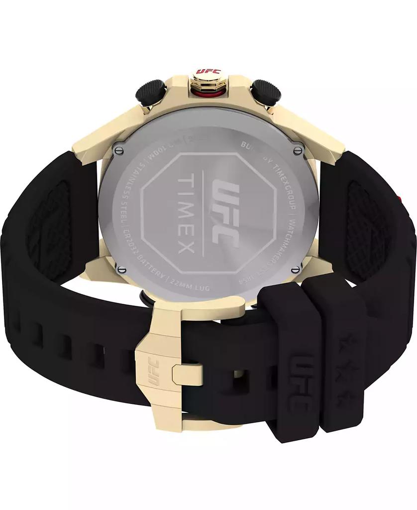 Timex UFC Men's Kick Digital Black Polyurethane Watch, 49mm