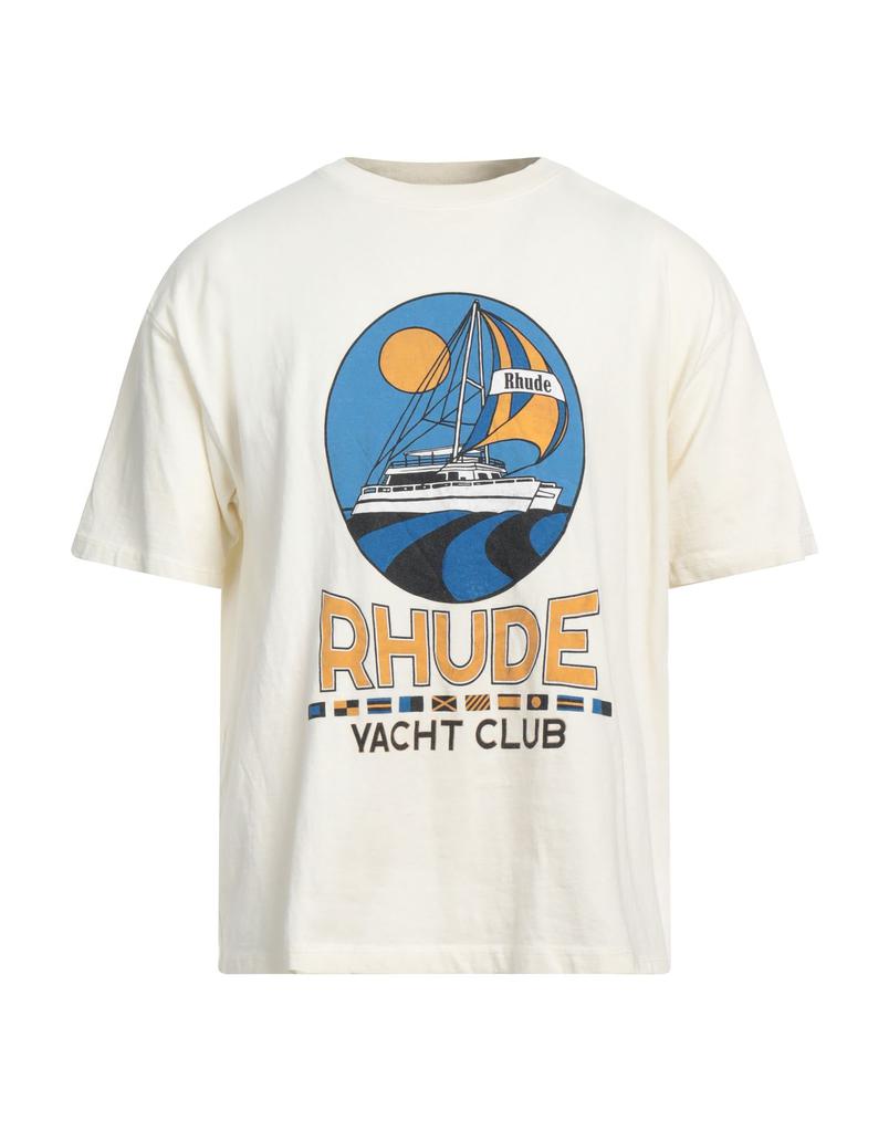 【関税込み】Rhude オフホワイト Chateau Alpes Tシャツ Rhude Off-White 'Chateau Alpes' T-Shirt Rhude