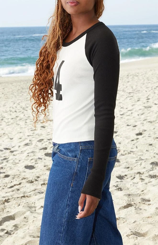 John Galt Bella 14 Raglan Long Sleeve T-Shirt 3