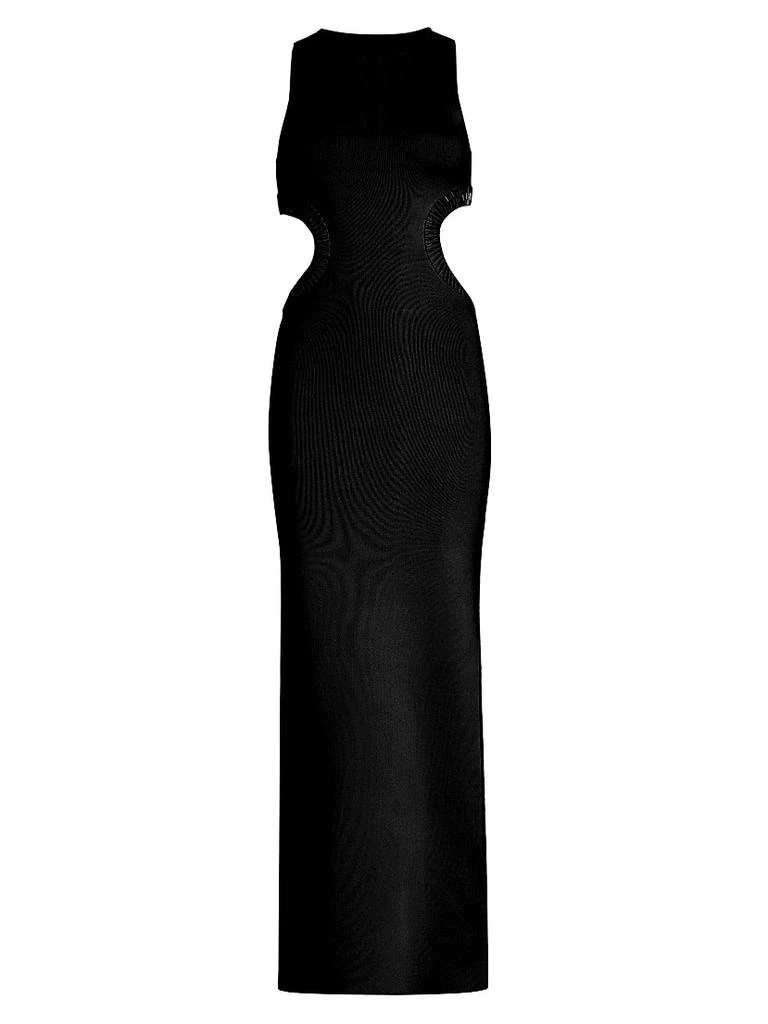 green emerald velvet dress Saks Fifth Ave Navy Strapless Princess Gown