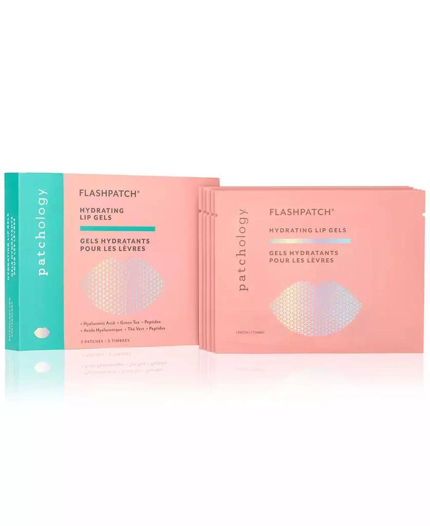 Patchology Lip Renewal FlashPatch 5-Minute Hydrogels, 5-Pack 5
