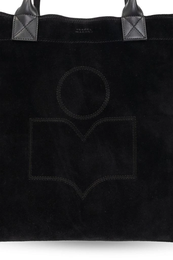 Isabel Marant Isabel Marant Yenky Logo Embroidered Tote Bag 5