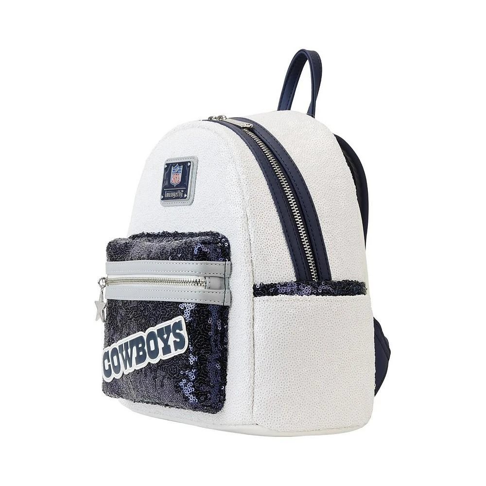 Loungefly Men's and Women's Dallas Cowboys Sequin Mini Backpack 2