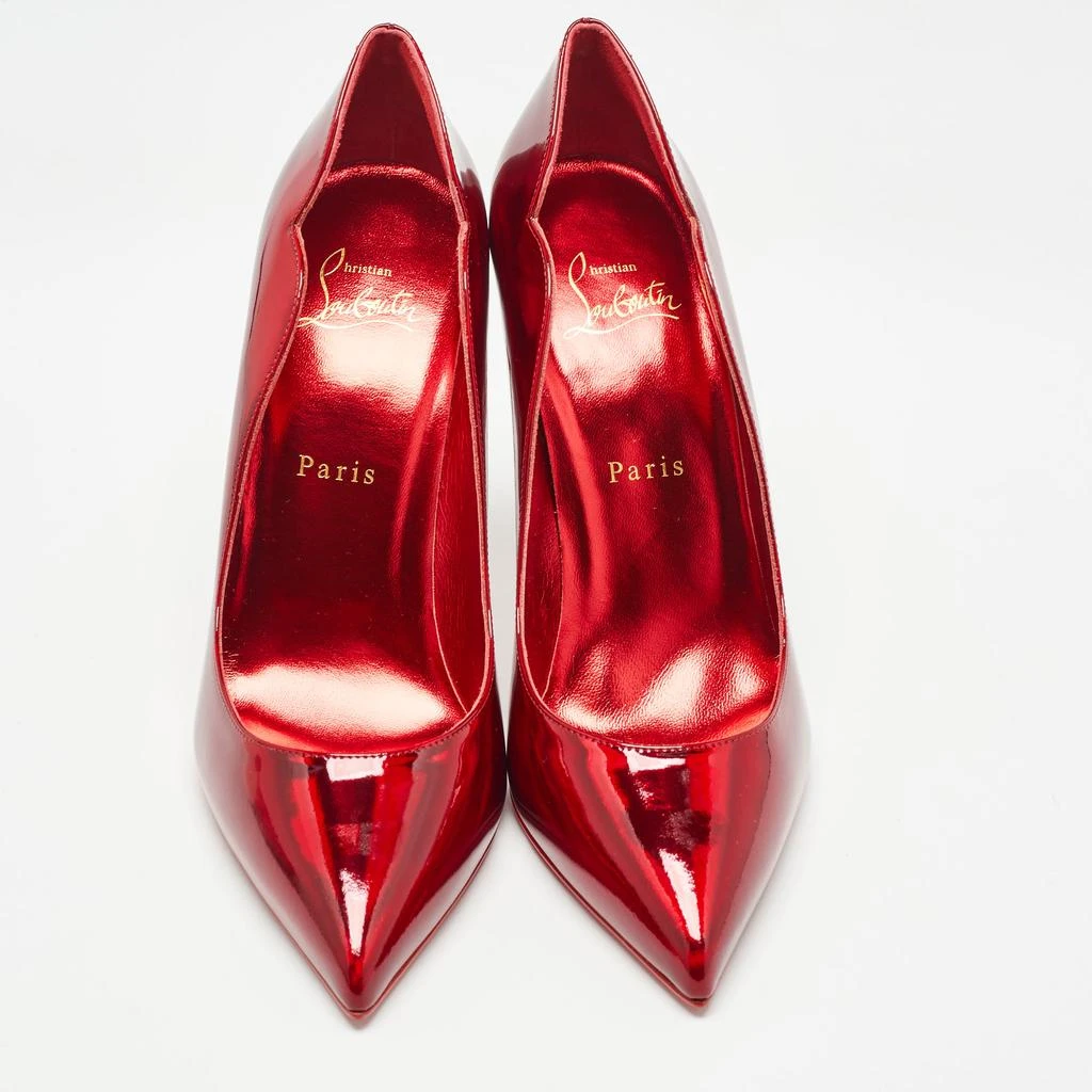 Christian Louboutin Christian Louboutin Red Patent Leather Hot Chick Pumps Size 38.5 3