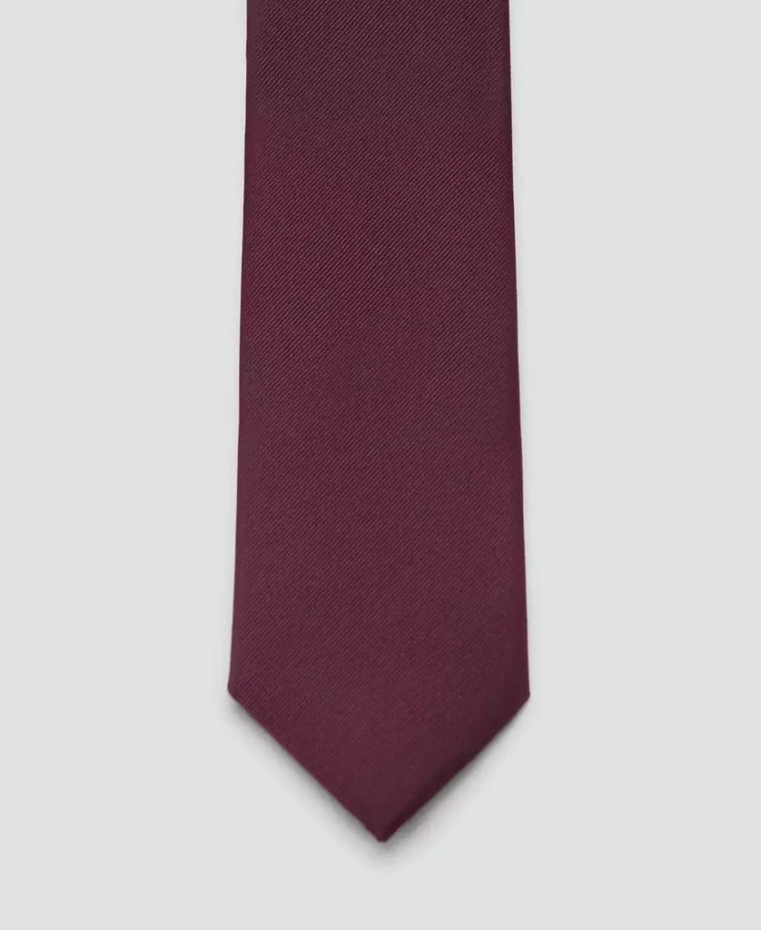 Mango Men's Smooth Micro-Structured Tie 2