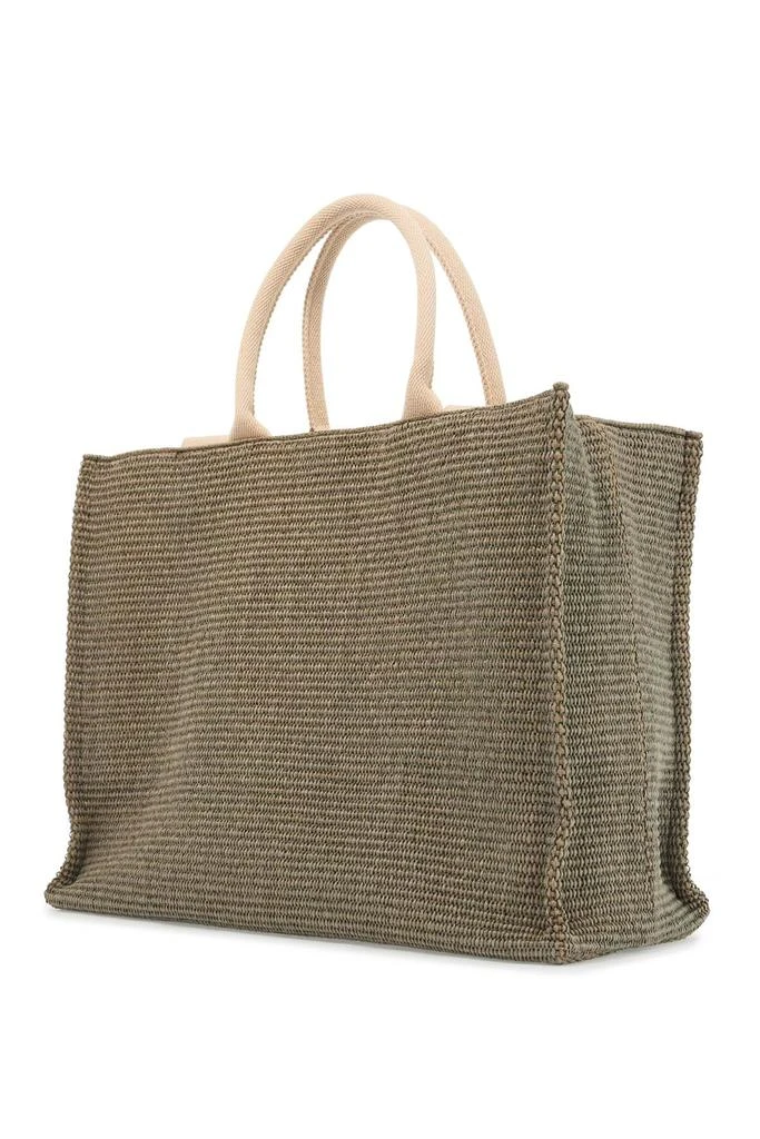 Marni large raffia effect tote bag 2