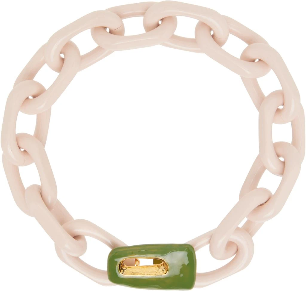 Marni Enameled Pendant Necklace