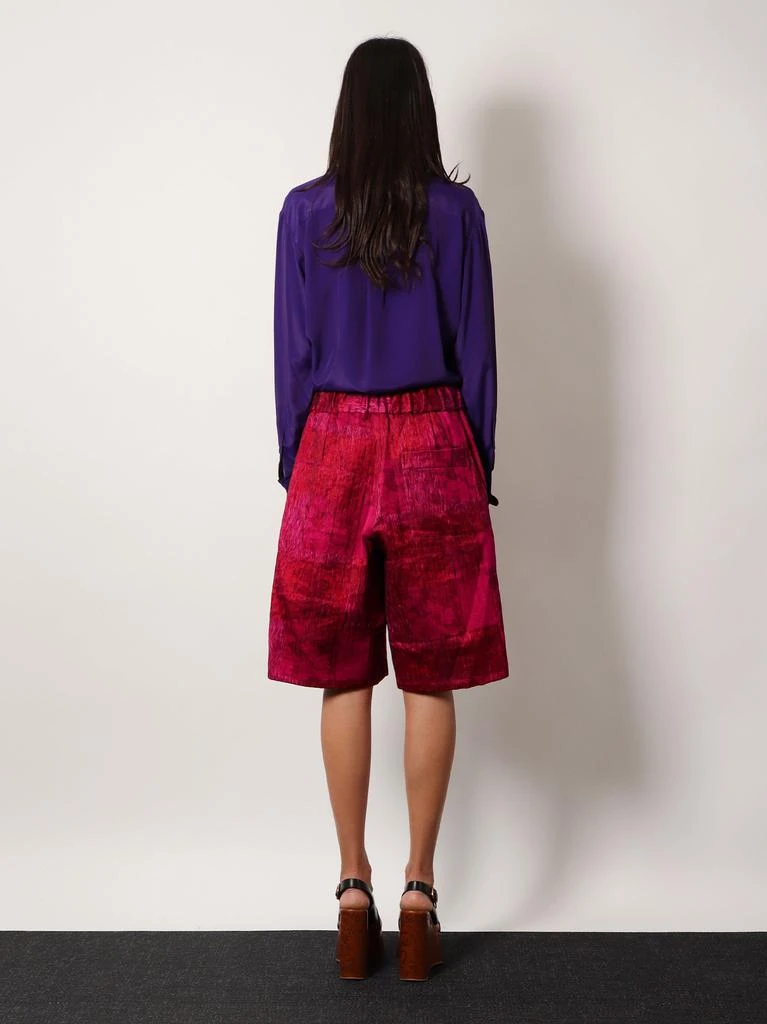Dries Van Noten Pomy multicolor fabric shorts 3