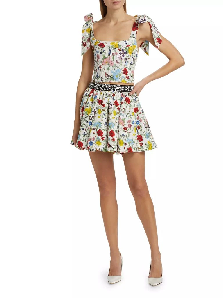 Alice + Olivia Haven Flare Miniskirt 2