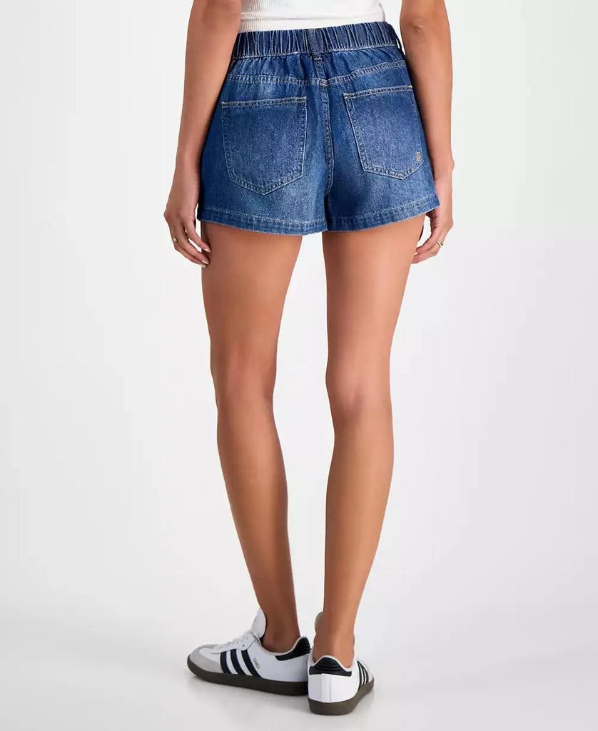 Indigo Rein Juniors' Distressed Drawstring Denim Shorts 4