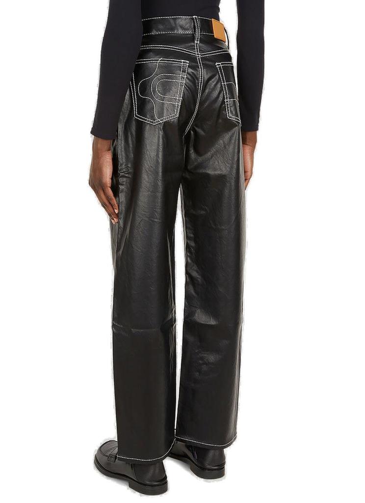 Eytys Eytys High Waisted Wide Leg Pants