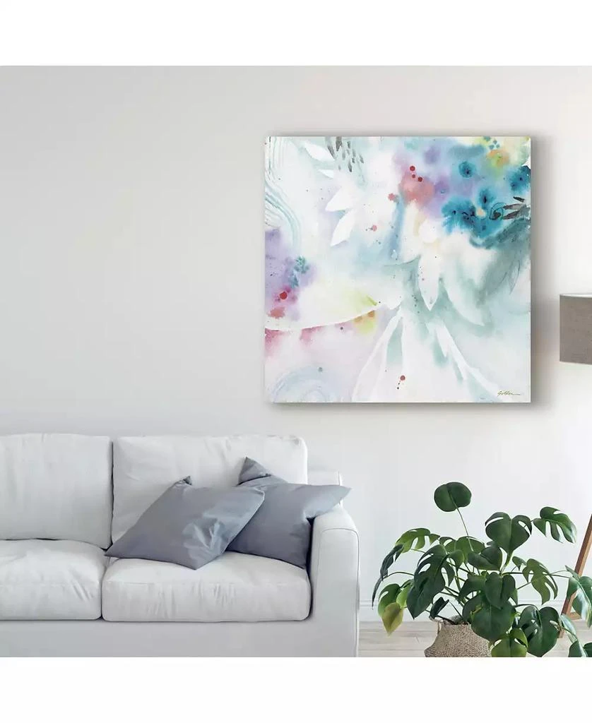 Trademark Global Sheila Golden Blues Along the Way Canvas Art - 15" x 20" 3