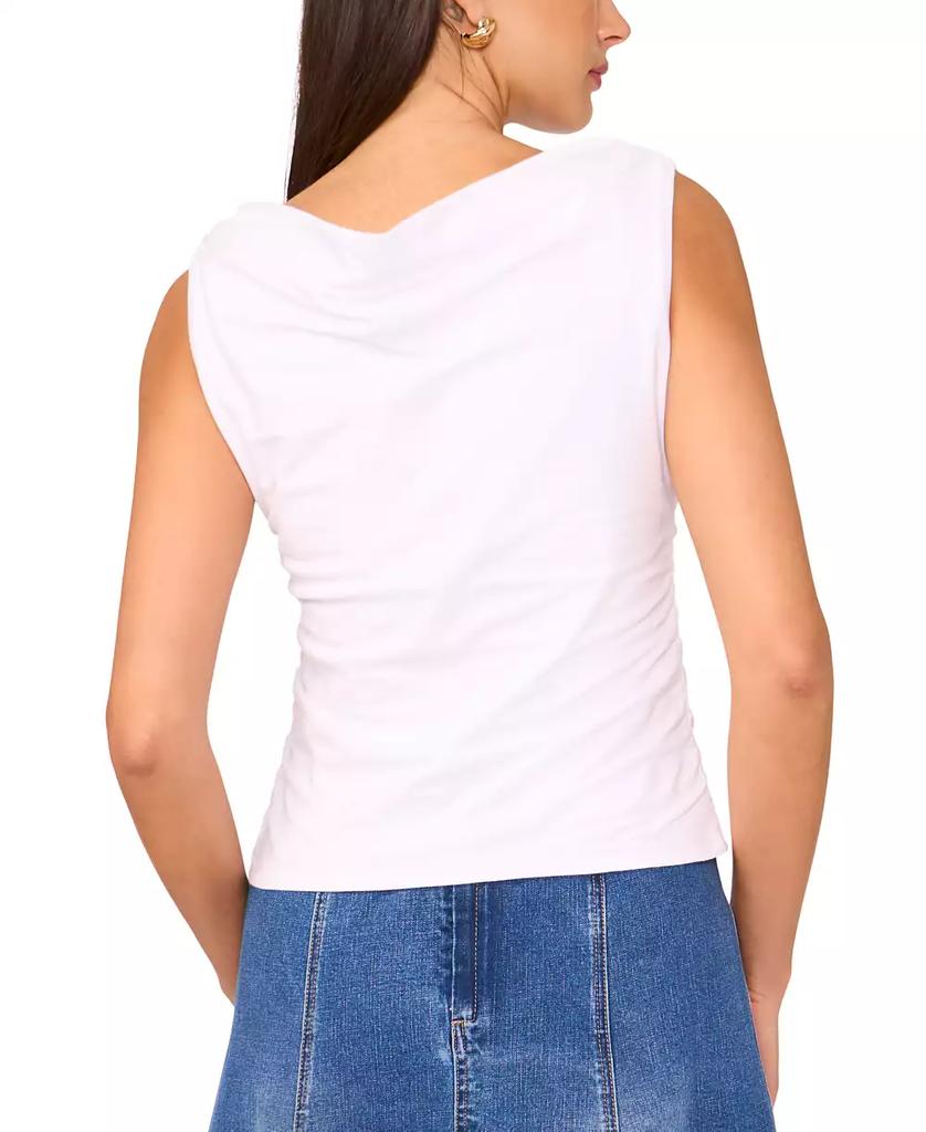 1. State Women's Double Cowl-Neck Tank