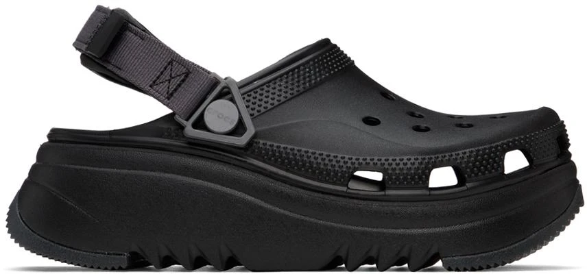 Crocs Black Hiker Xscape Clogs 1
