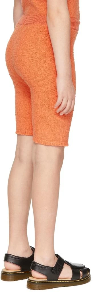 Misha 
Puff Kids Orange Bouclé Boardwalk Shorts 4
