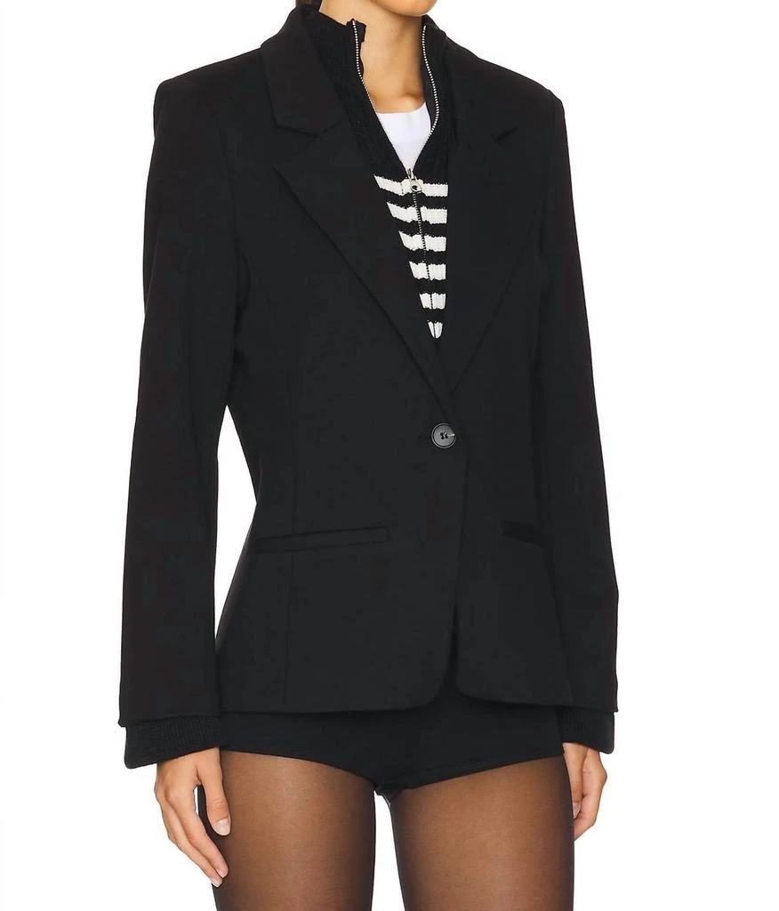 Central Park West Central Park West - Avalon Turtleneck Dickie Blazer 4