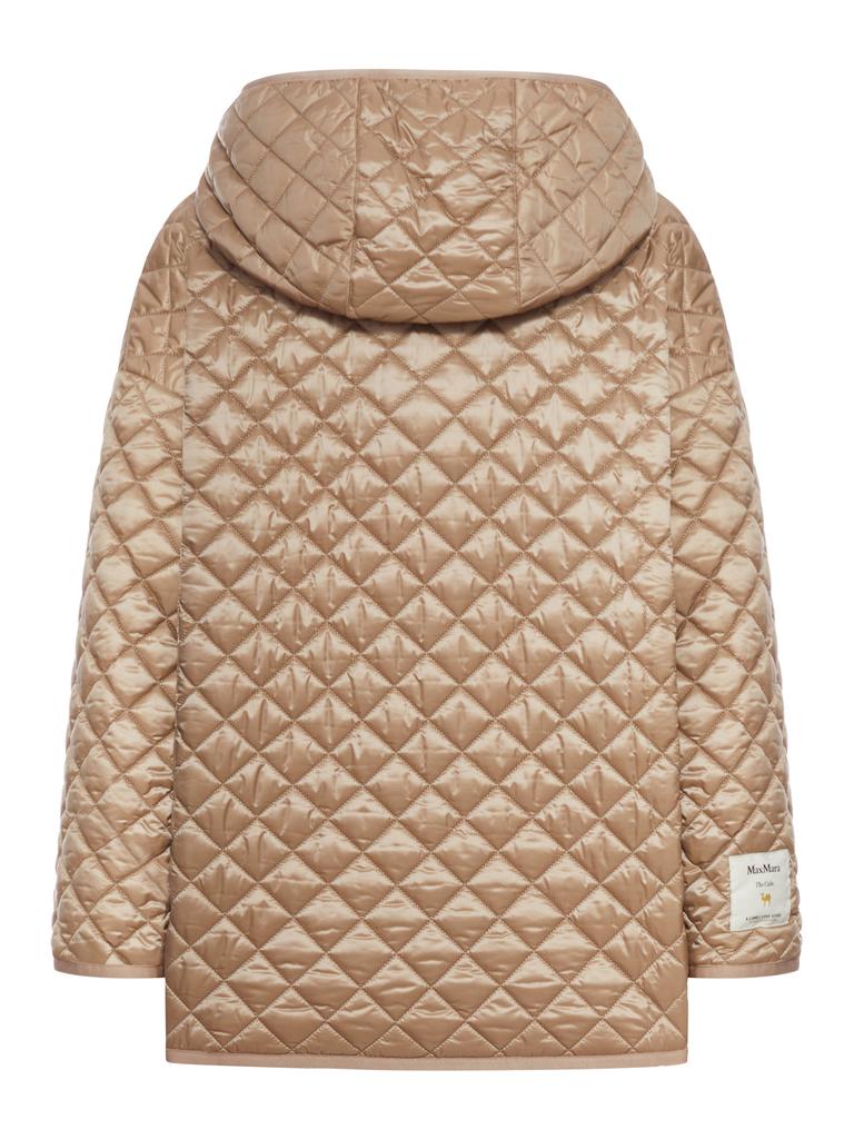 MAX MARA THE CUBE REVERSIBLE PADDED CANVAS JACKET