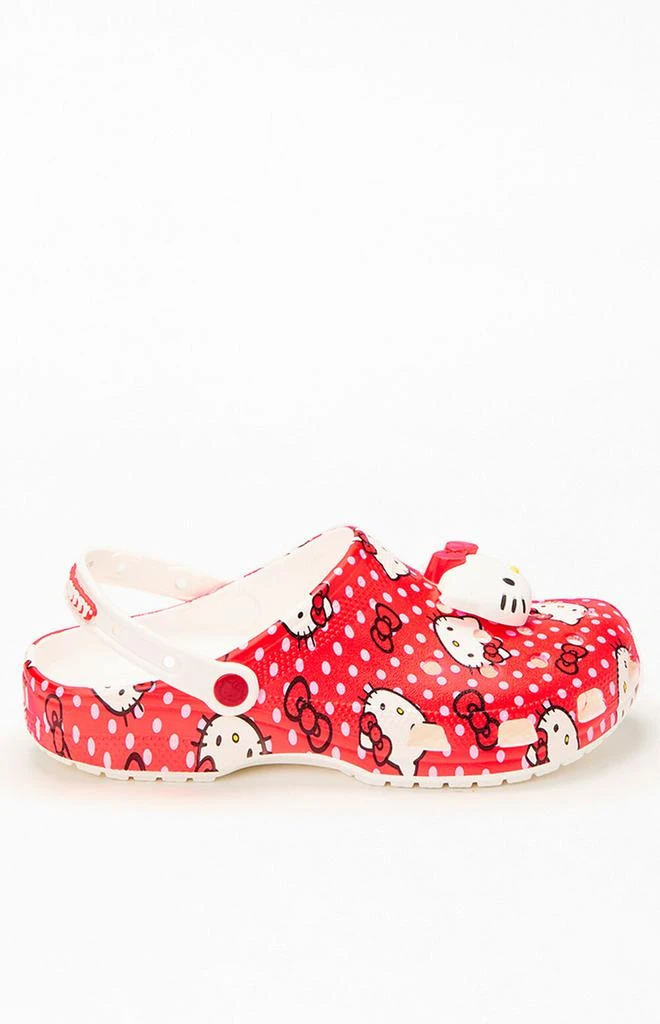 Crocs Hello Kitty Red Classic Clogs 1