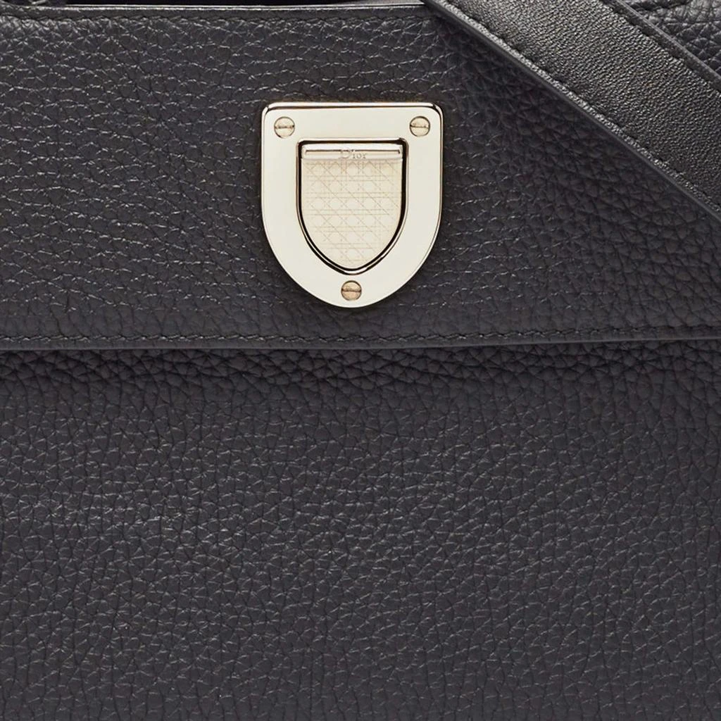 Dior Dior Black Leather Mini Diorever Top Handle Bag 5