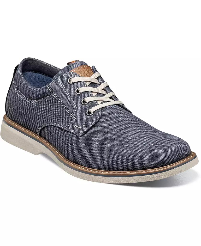 Nunn Bush Men's Otto Canvas Plain Toe Oxford Shoes