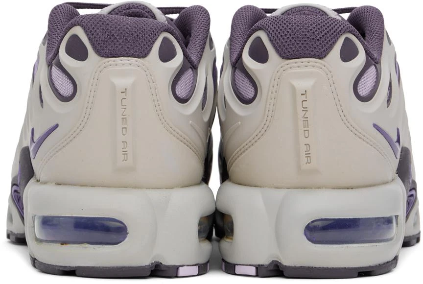 NIKE Purple & Gray Air Max Plus Drift Sneakers 2
