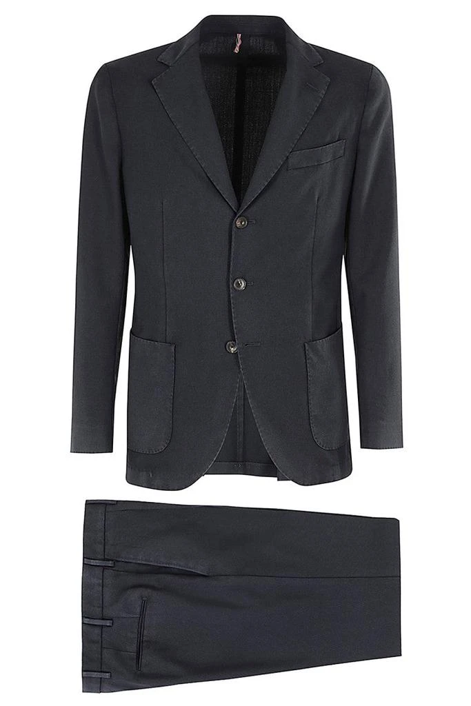 Santaniello Washed Wool Suit