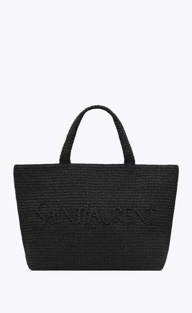 Yves Saint Laurent Saint Laurent Raffia Shoulder Bag 1