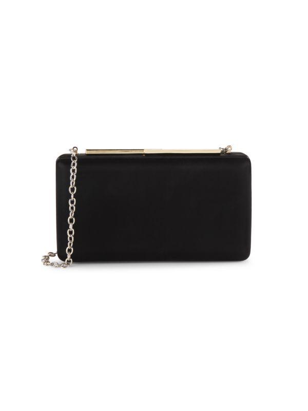 La Regale Faux Leather Crossbody Bag