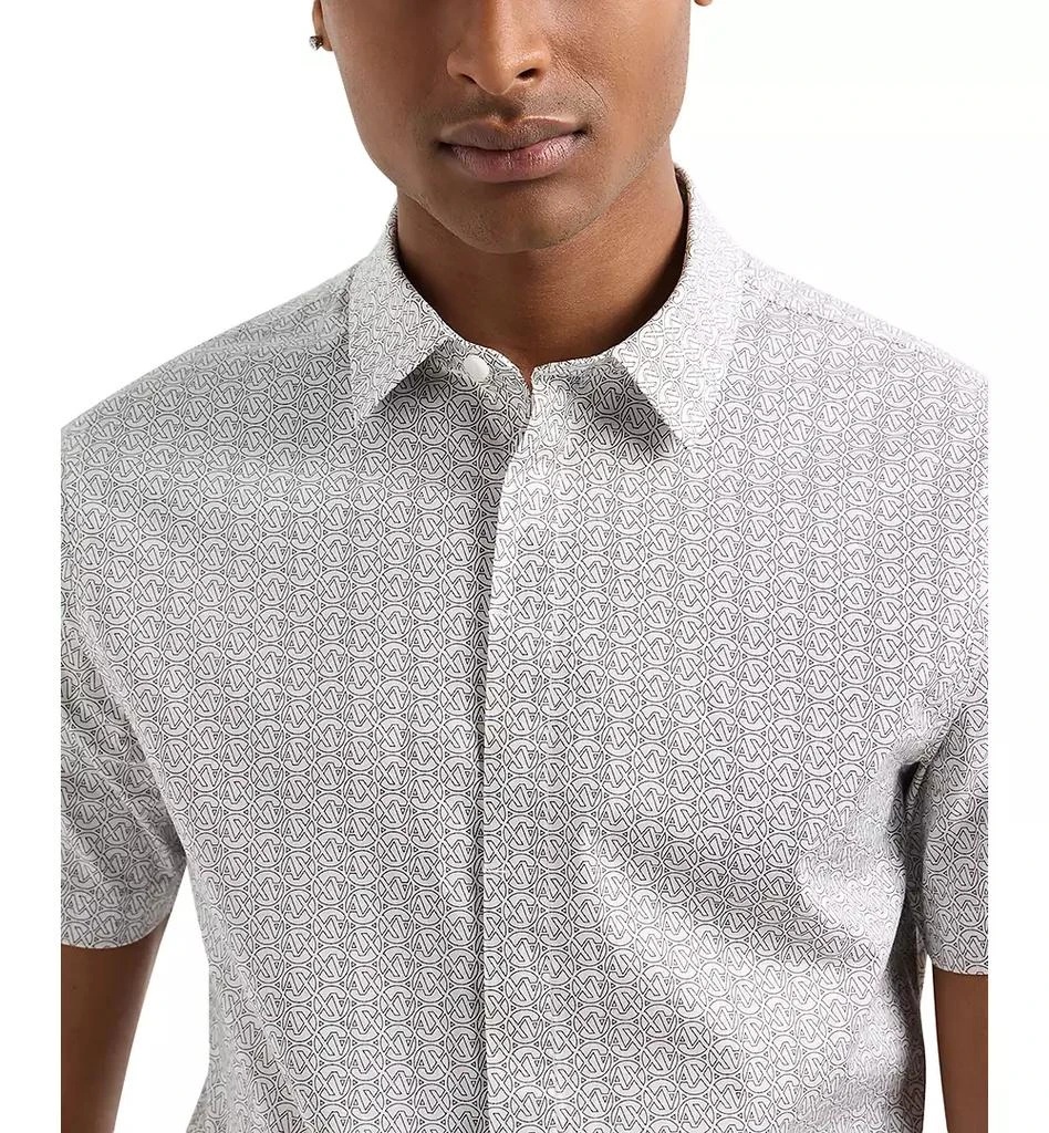 Armani Exchange Men's AX Logo Shirt 3