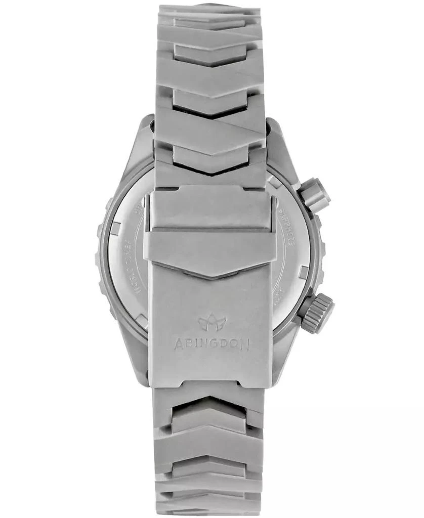 Abingdon Co. Women
s Marina Diver
s Multifunctional Titanium Bracelet Watch 40mm 7