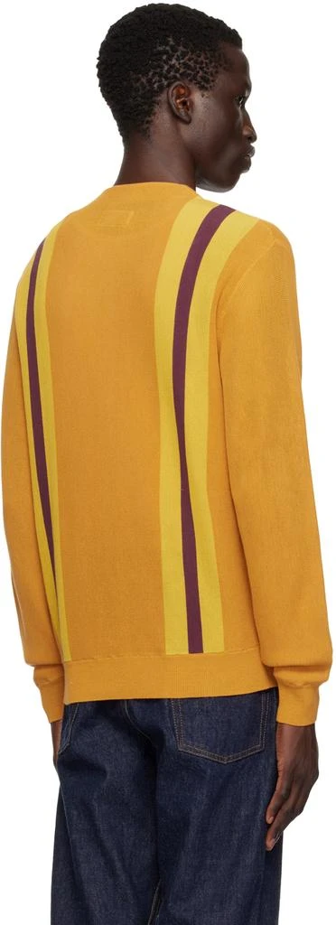 BEAMS PLUS Yellow Stripe Cardigan 3