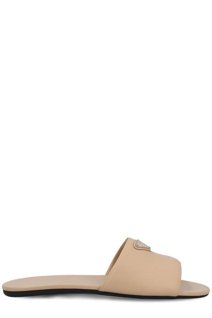 Prada Triangle-logo Slip-on Sandals 1