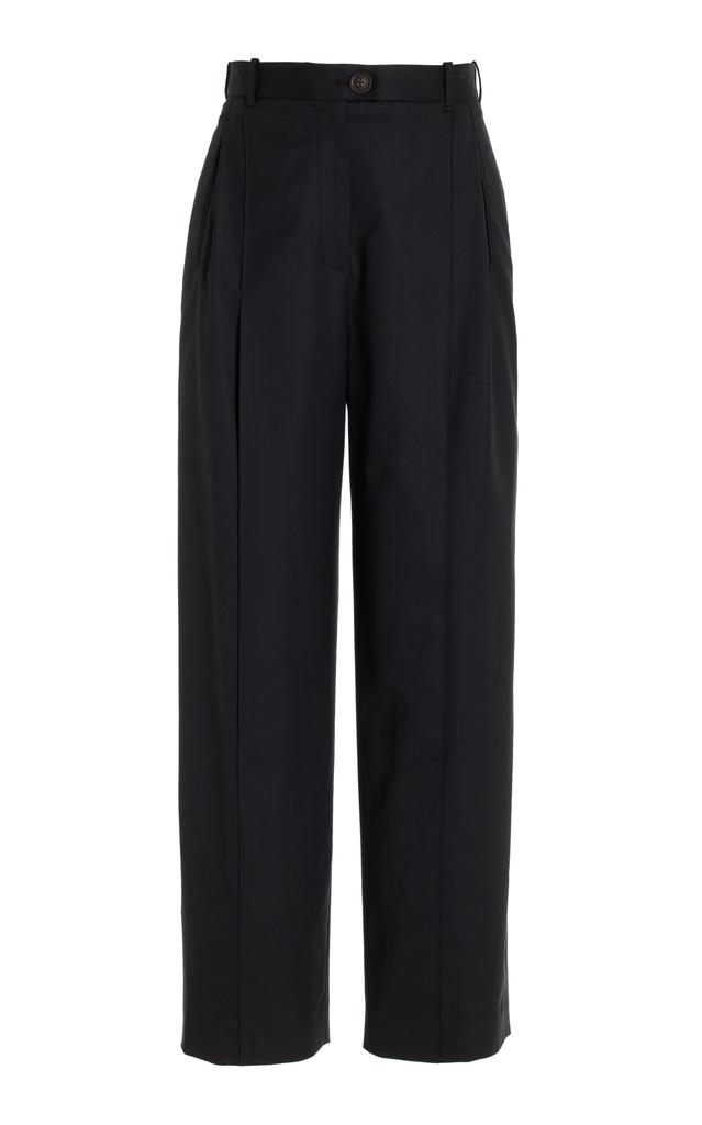 Peter Do Peter Do - Split-Front Wool Trousers - Black - XS - Moda Operandi