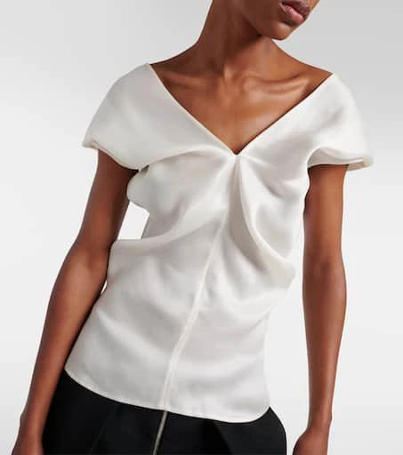 Khaite Ami silk top 5