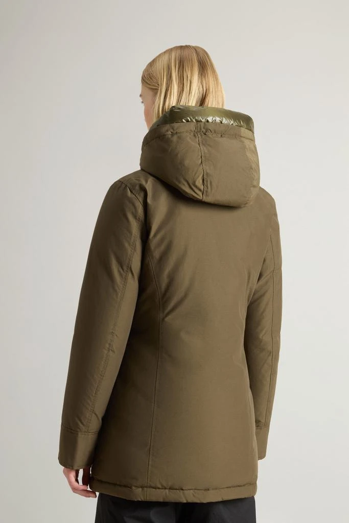 WOOLRICH Arctic Parka in Ramar Cloth - Women - Green 3