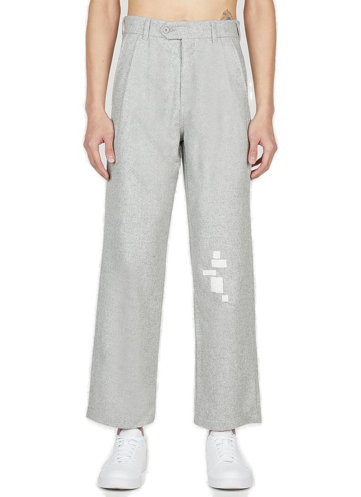 Saintwoods Saintwoods Patch Straight-Leg Tailored Pants