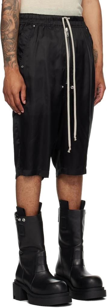 Rick Owens Black Concordians Bela Pods Shorts 2