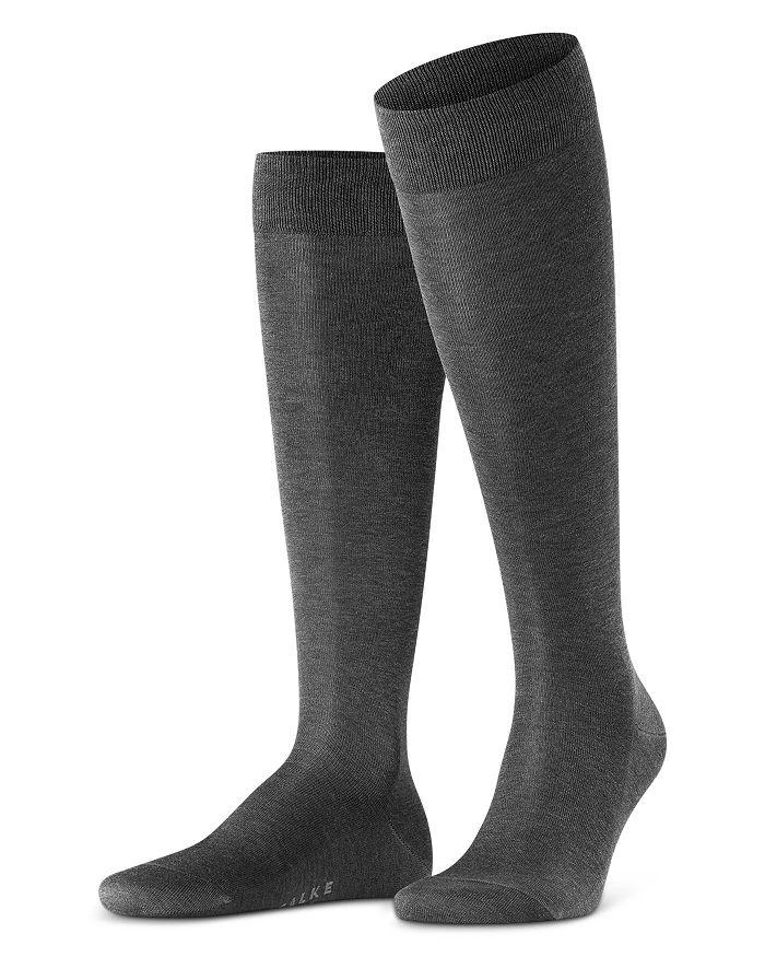 FALKE Tiago Organic Cotton Blend Knee High Dress Socks 1