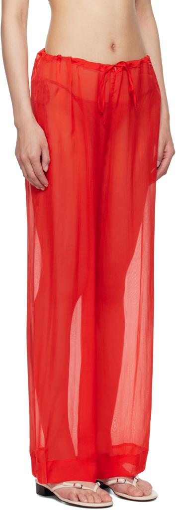 Paloma Wool Red Nag-nag Lounge Pants