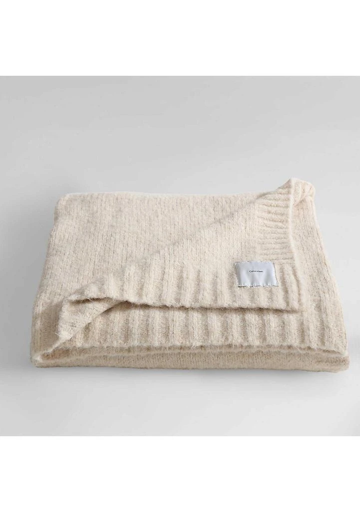 Calvin Klein Knitted Throw Blanket
