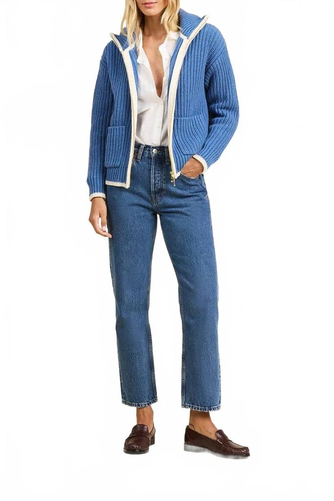 TROVATA Zita Cardigan In Blue