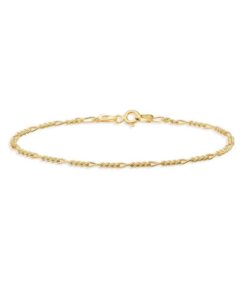 AQUA Figaro Link Bracelet - Exclusive 1