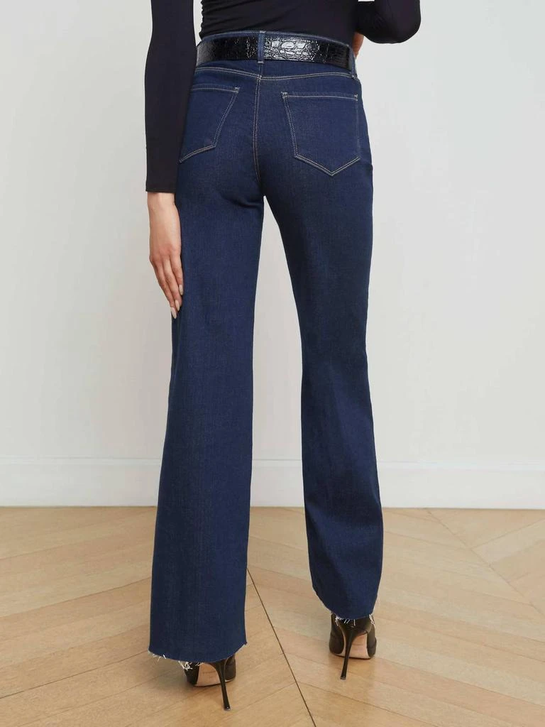 L'Agence L'Agence - Scottie High Rise Wide Leg Jean 3