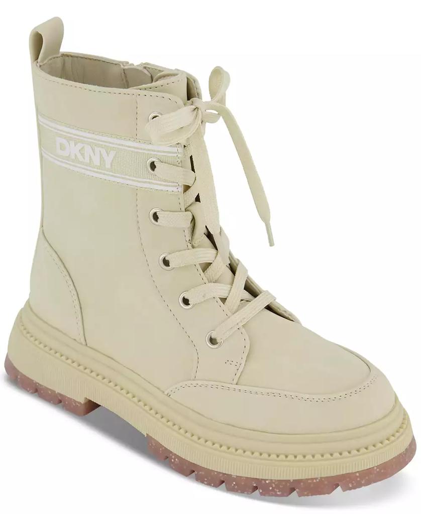 DKNY Little & Big Girls Crissa Logo Webbing Boots