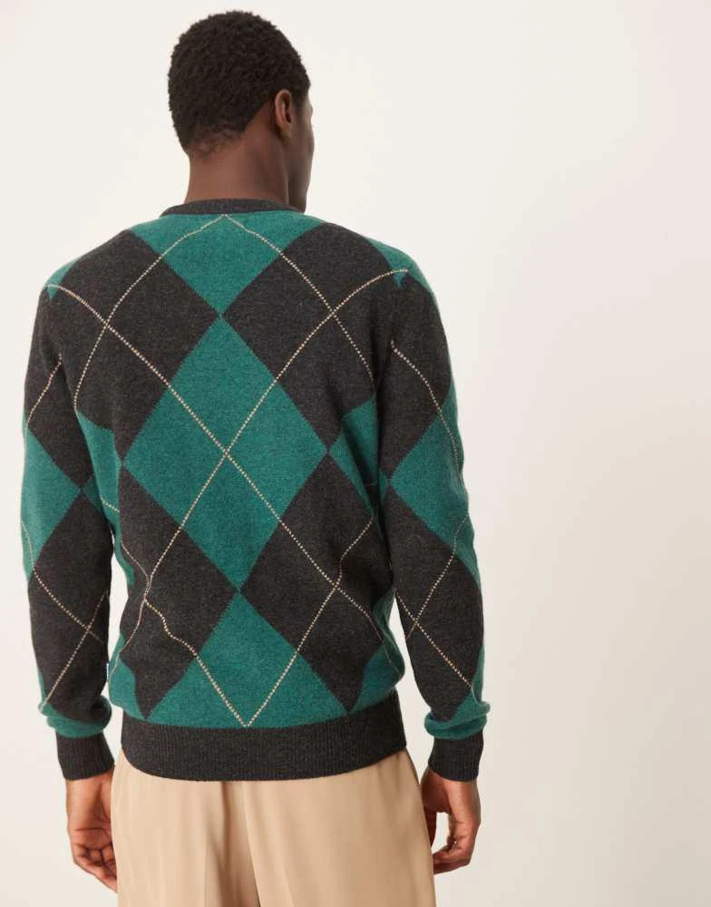 Barbour Barbour Sutherwell arglye crew neck sweater 2