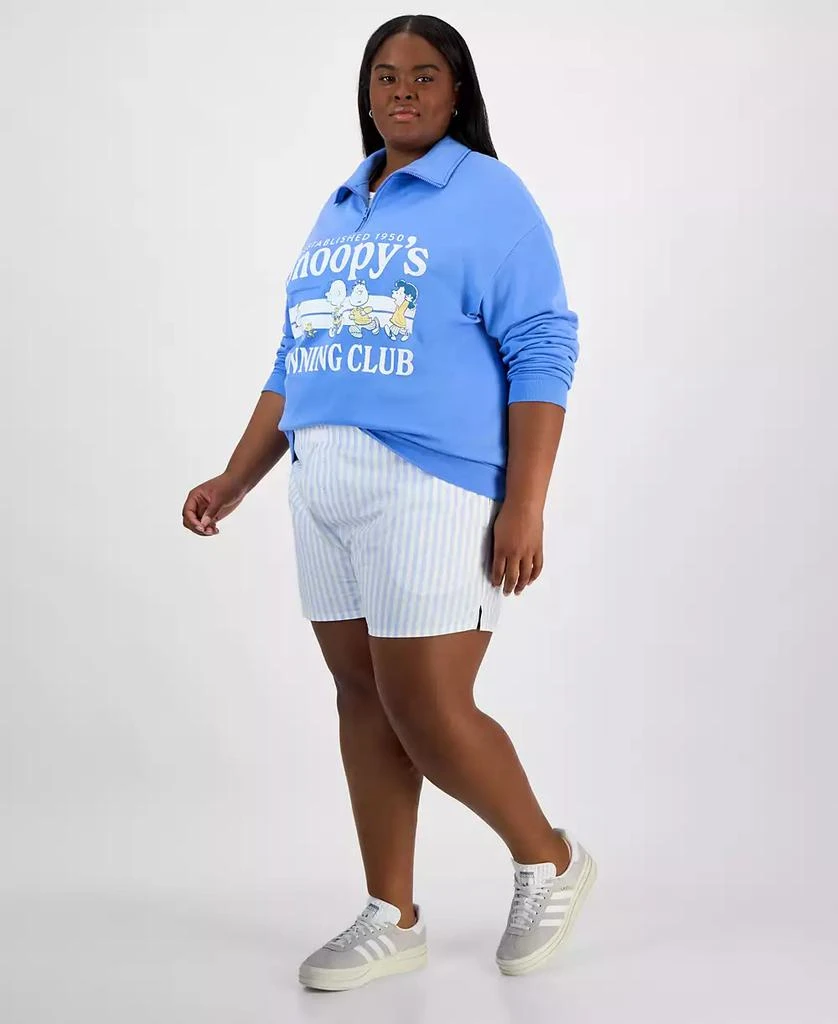 Love Tribe Trendy Plus Size Cotton Striped Boxer Shorts 2