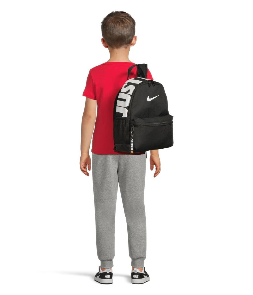 NIKE Brasilia Just Do It Backpack (Little Kids/Big Kids) 3