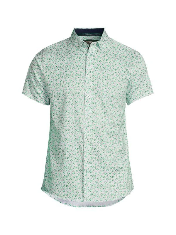 Report Print Short Sleeve Shirt 3