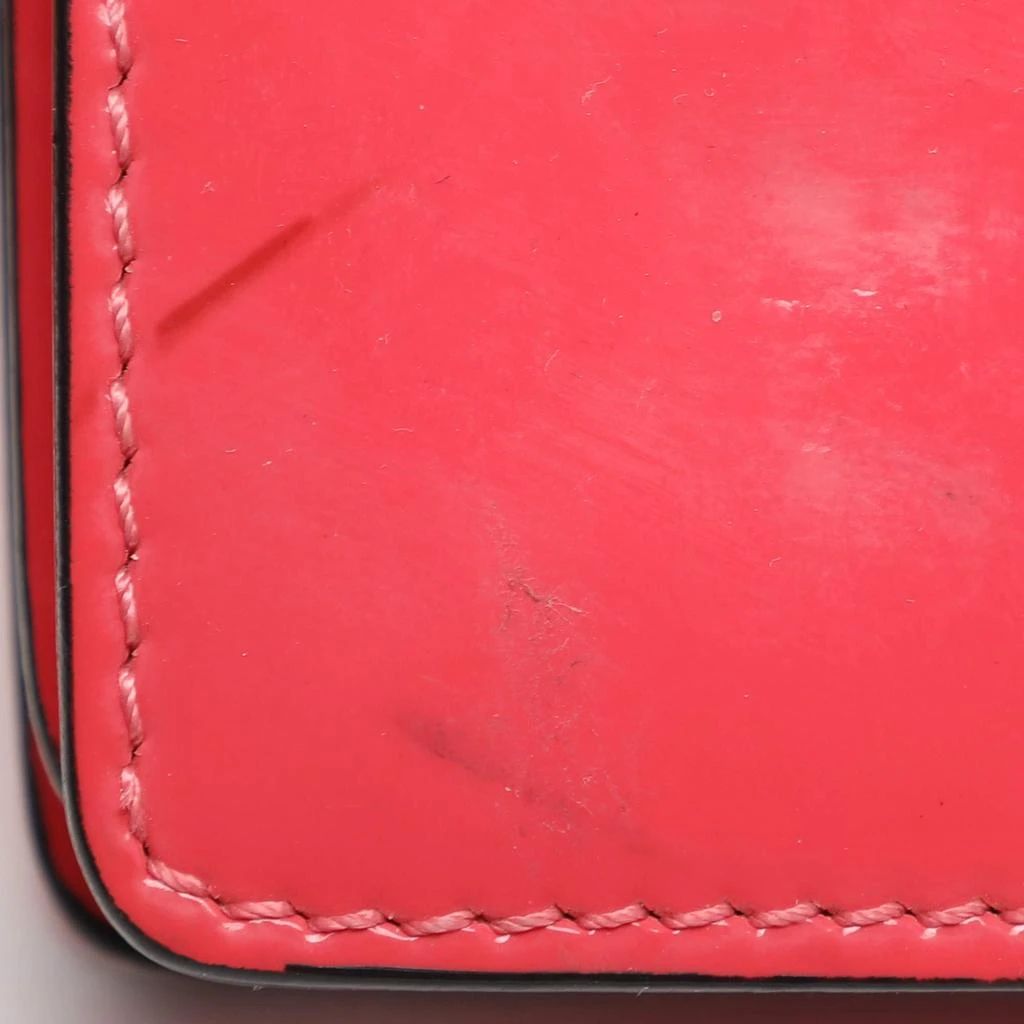 RED Valentino RED Valentino Red Patent Leather Bow Clutch Bag 7