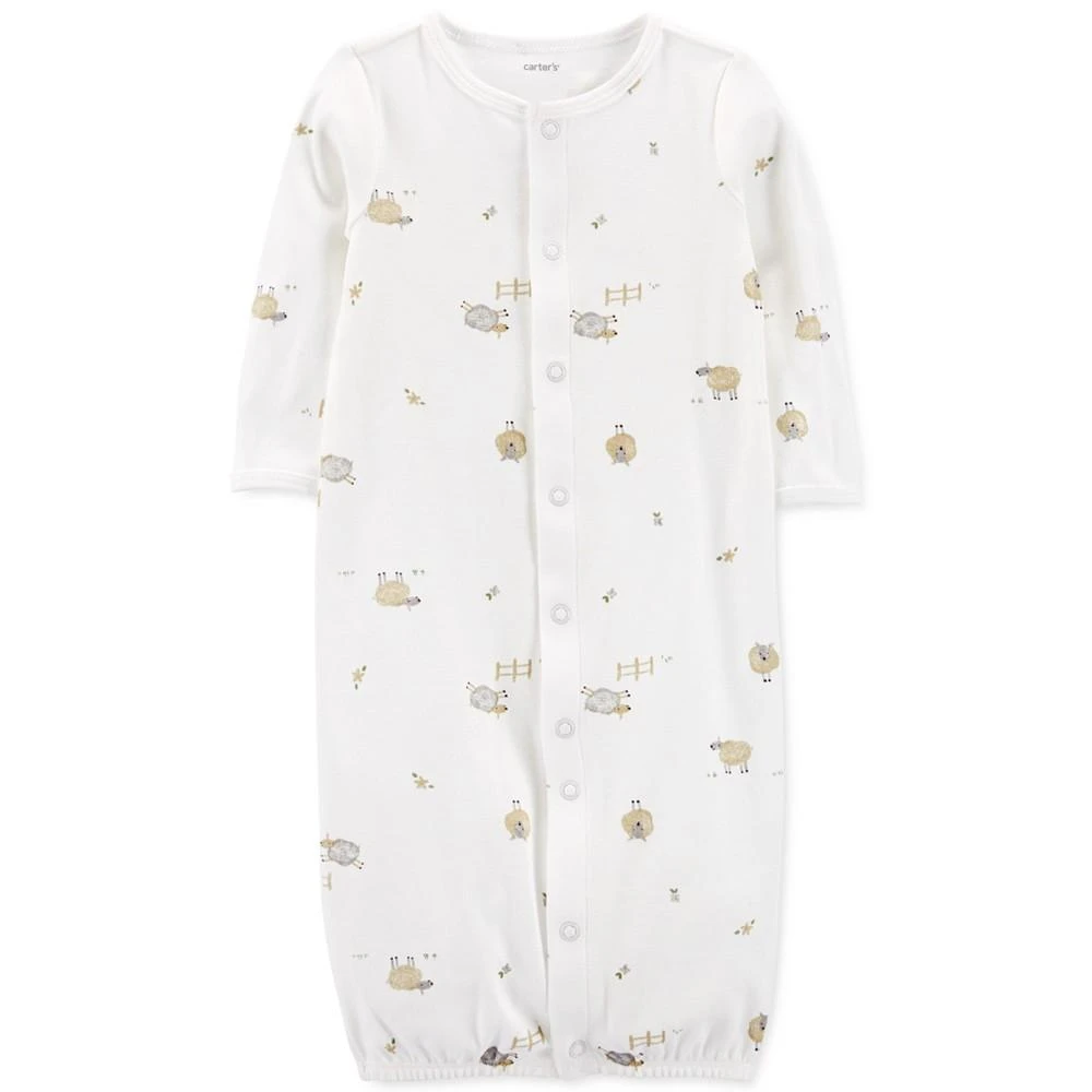 Carter's Baby Boys or Baby Girls Take Me Home Converter Gown, 3 Piece Set 2